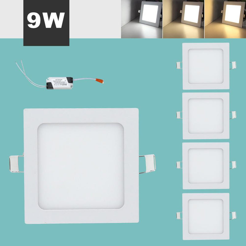 Wolketon Onlineshop Günstig Kaufen 10x Runde LED Panel Farbwechsel 3 in 1 Einbauleuchte Deckenstrahler