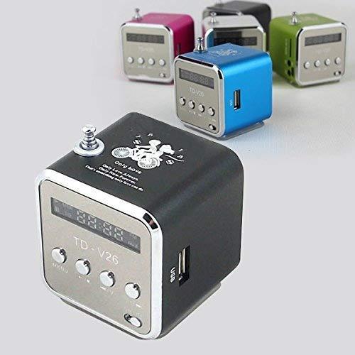 Wolketon Onlineshop Günstig Kaufen Mini Soundstation Stereo Lautsprecher Micro SD Kartenslot Schwarz