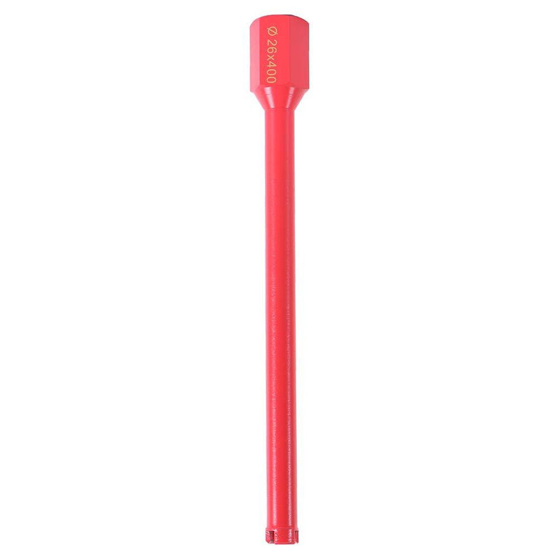 Wolketon Onlineshop Günstig Kaufen Diamantbohrkrone 26mm Ø x 400mm Universal Nass Trocken Kernbohrkrone für Kernbohrgerät