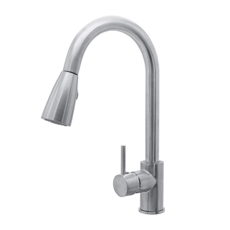 Wolketon Onlineshop Günstig Kaufen 360°drehbar schwenkbar Wasserhahn Küchenarmatur Zugstange Einhebelmischer