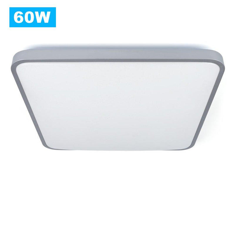 Wolketon Onlineshop Günstig Kaufen 60W LED Deckenleuchte Eckig (Kaltweiß/Warmweiß/Farbwechsel/Dimmbar)