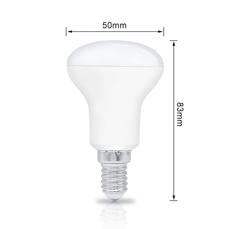 Online Shop 4.5W LED Birnen LED Glühbirnen Ersetzt 38W Halogenlampen C37 E14 Weiß 3000K 6er Pack