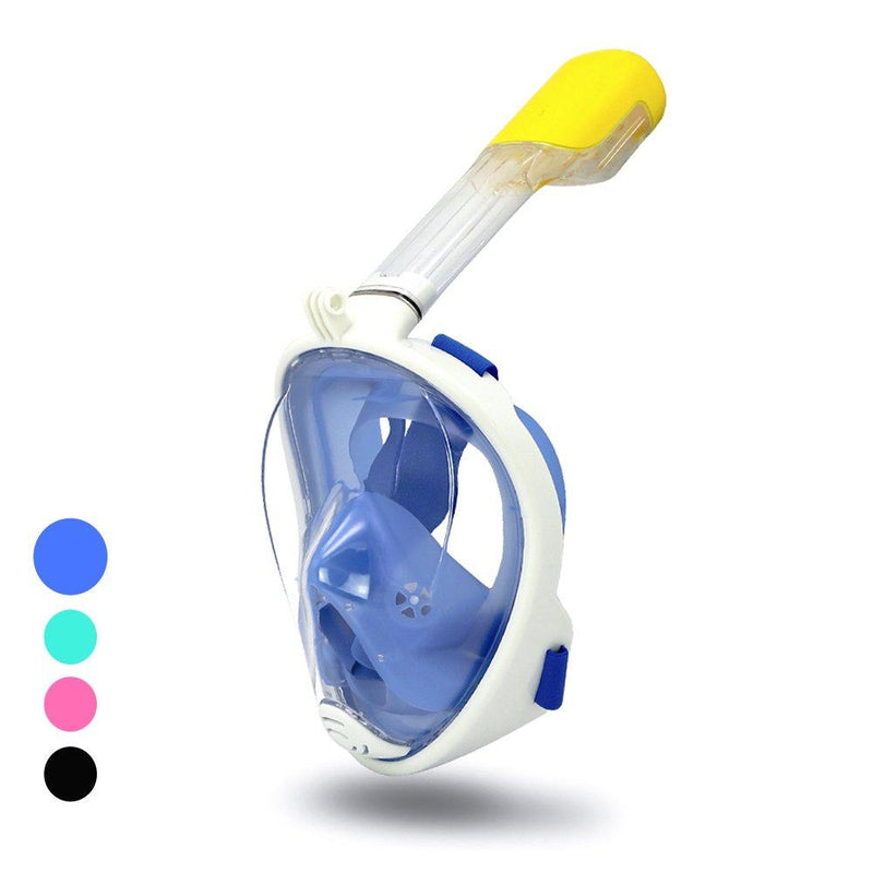 Wolketon Onlineshop Günstig Kaufen Schnorchelmaske Blau Tauchmaske Größe L/XL