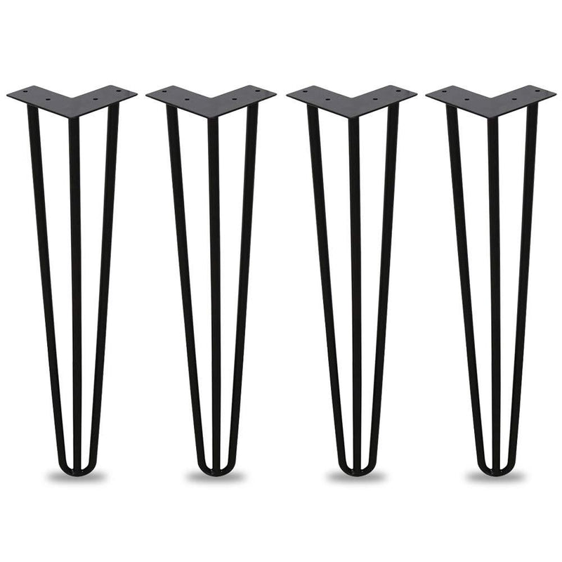 Wolketon Onlineshop Günstig Kaufen 4er Hairpin Legs Schreibtisch Tischbeine 30cm 3 stange