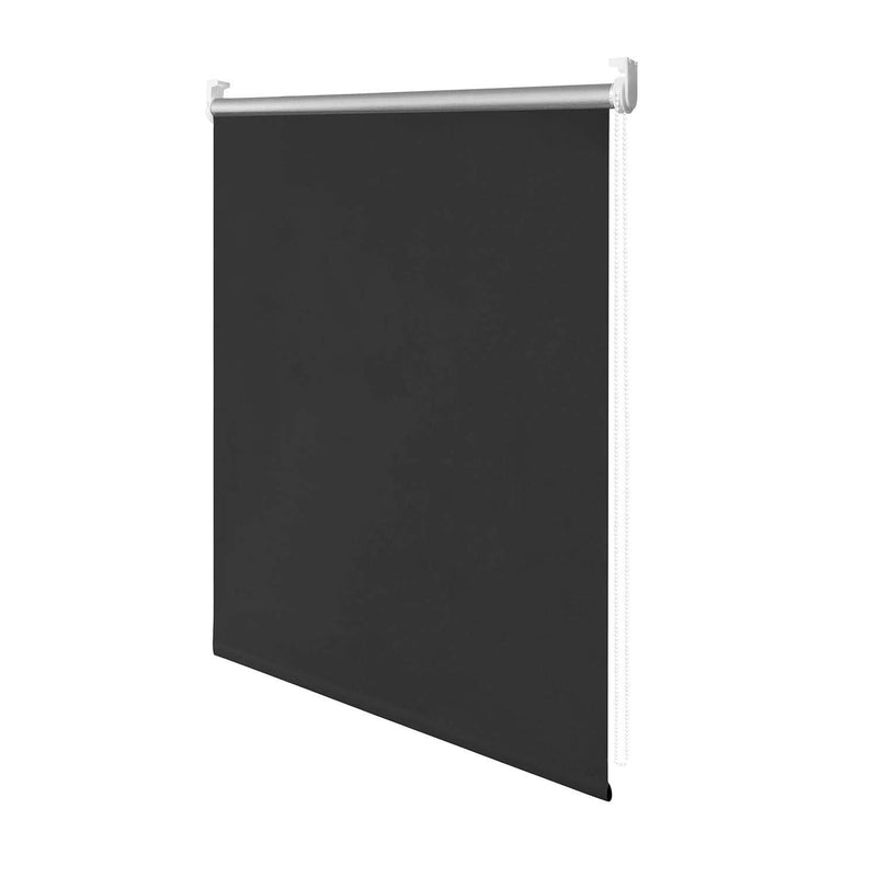 Wolketon Onlineshop Günstig Kaufen Verdunkelungsrollo ohne Bohren Klemmrollo Schwarz 80x160CM