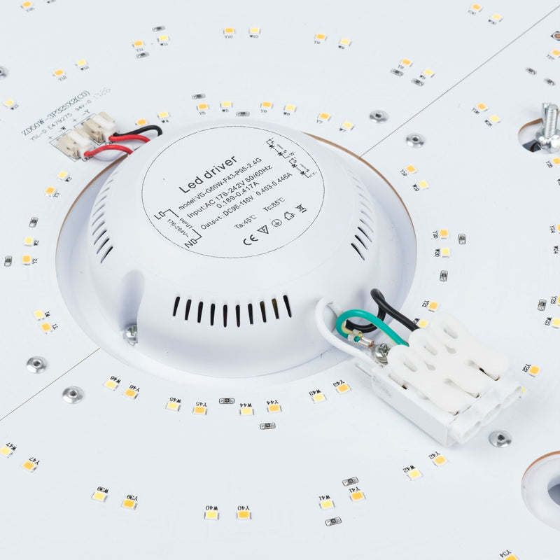 Online Shop Vingo Runde 20W LED Deckenleuchte Sternenhimmel (Weiß/Warmweiß/Farbwechsel)