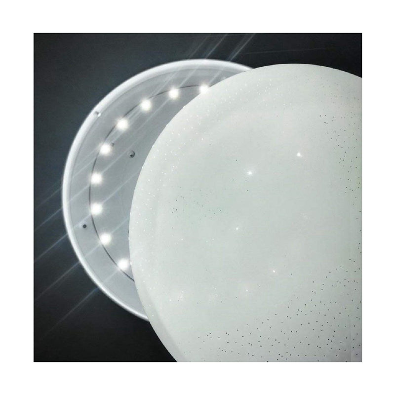 60W Runde LED-Deckenleuchte mit Starlight-Effekt(Weiß/Warmweiß/Farbwechsel) Vingo