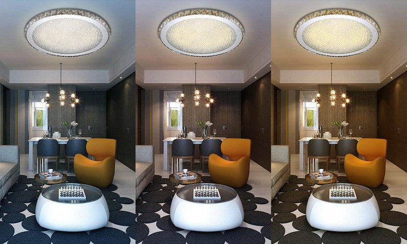Wolketon Onlineshop Günstig Kaufen 10x Runde LED Panel Farbwechsel 3 in 1 Einbauleuchte Deckenstrahler