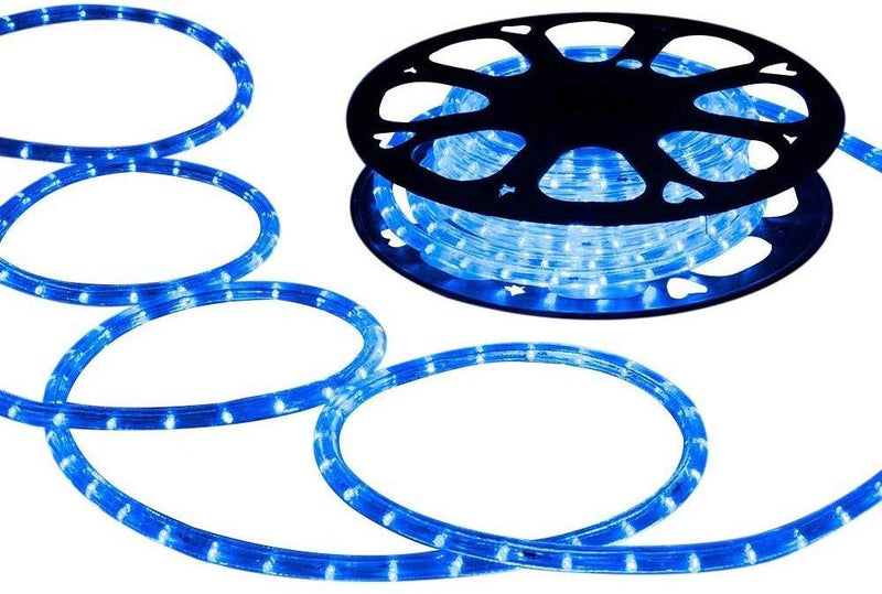 Wolketon Onlineshop Günstig Kaufen 50m 1200 LED Lichterschlauch Lichtschlauch Blau