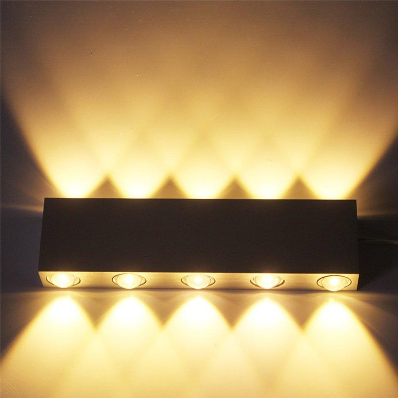 Wolketon Onlineshop Günstig Kaufen 10W Warmweiß LED Wandleuchte Modern Wandlampe