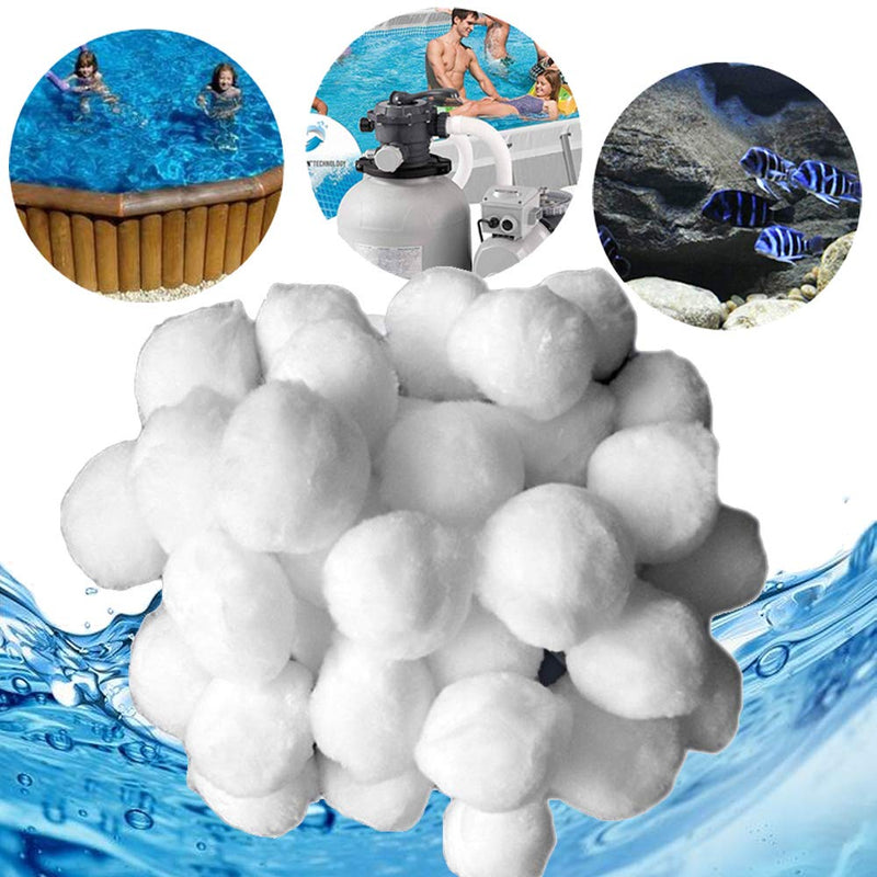 Wolketon Onlineshop Günstig Kaufen Filter Balls 700g Filterbälle ersetzen 25 kg Filtersand für Pool Sandfilter