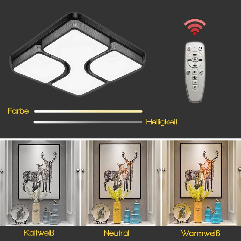 Wolketon Onlineshop Günstig Kaufen 10x Runde LED Panel Farbwechsel 3 in 1 Einbauleuchte Deckenstrahler