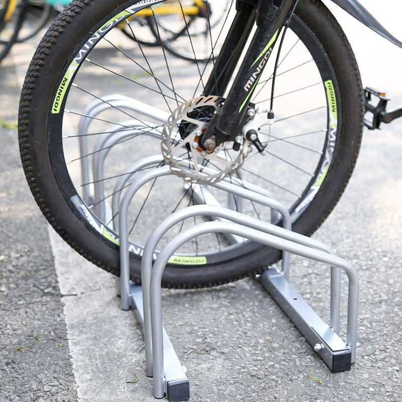 Wolketon Onlineshop Günstig Kaufen Fahrradständer für 4 Fahrräder Fahrradhalter Mehrfachständer