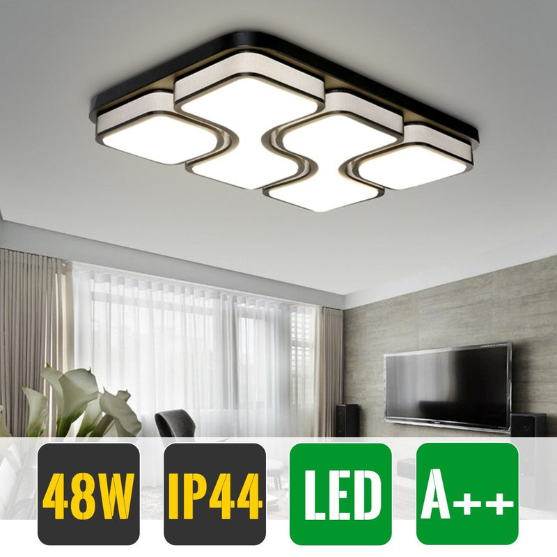 Wolketon Onlineshop Günstig Kaufen HG LED 48W Deckenlampe Weiß Möbeleinbauleuchte