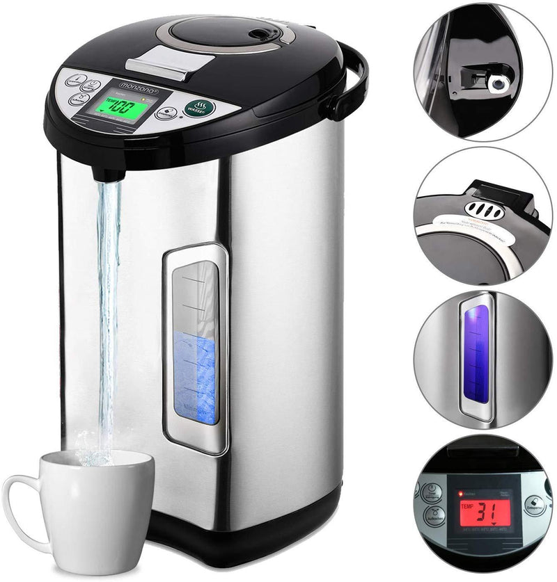 Wolketon Onlineshop Günstig Kaufen 5 Liter LCD Heißwasserspender Edelstahl