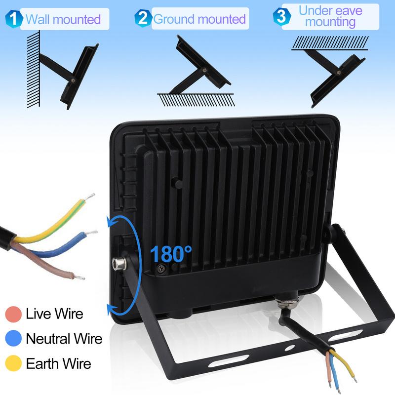 Hengda 10W bis 100W Kaltweiß Warmweiß Fluter mit Stativ  