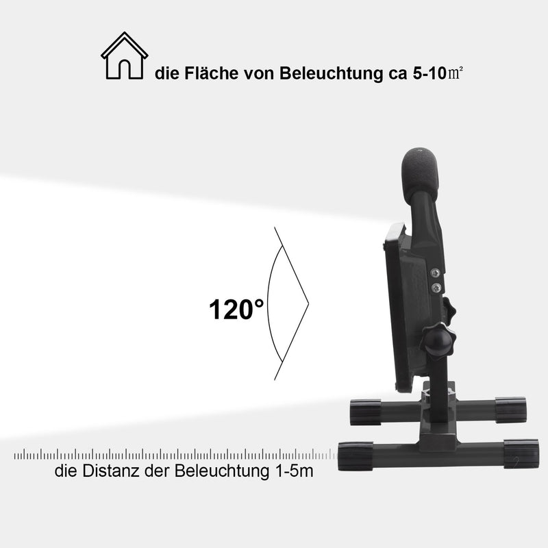 hengda-10w-led-kaltweiss-schwarz-akku-strahler-mit-teleskop-stativ