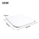 Online Shop LED Deckenleuchte 36W Weiß/Warmweiß/Dimmbar Hengda