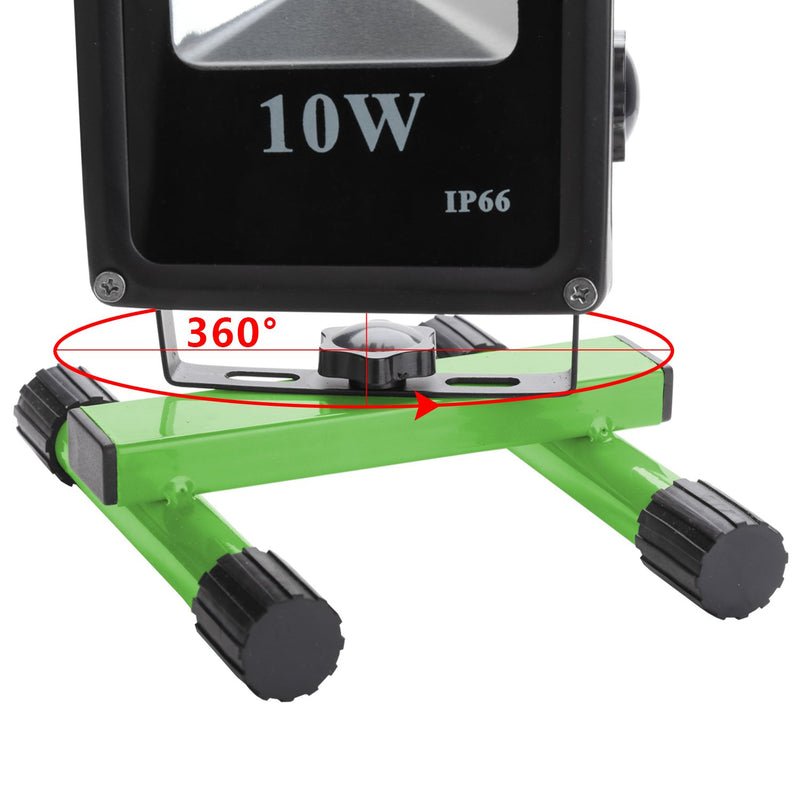 hengda-10w-led-kaltweiss-grun-akku-strahler-mit-teleskop-stativ