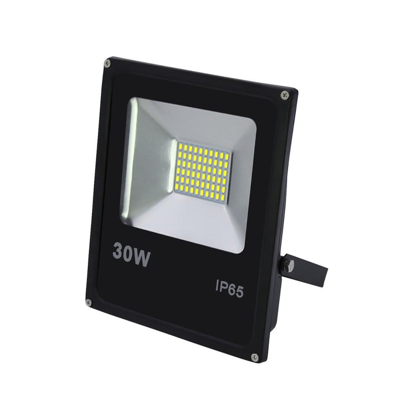 Hengda® LED Strahler 30W Kaltweiß Fluter  Floodlight Flutlicht  Außenbeleuchtung Wasserdicht IP65 Außenstrahler AC85 - 265V  Außenstrahler Außenleuchte Wandstrahler  mit Stativ