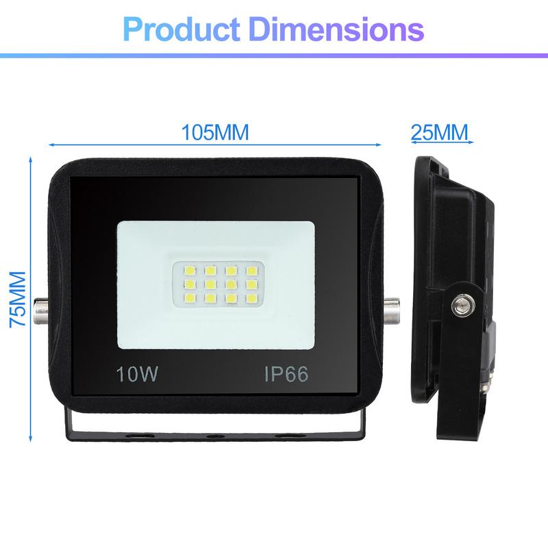 Hengda 10W bis 100W Kaltweiß/Warmweiß/RGB Fluter