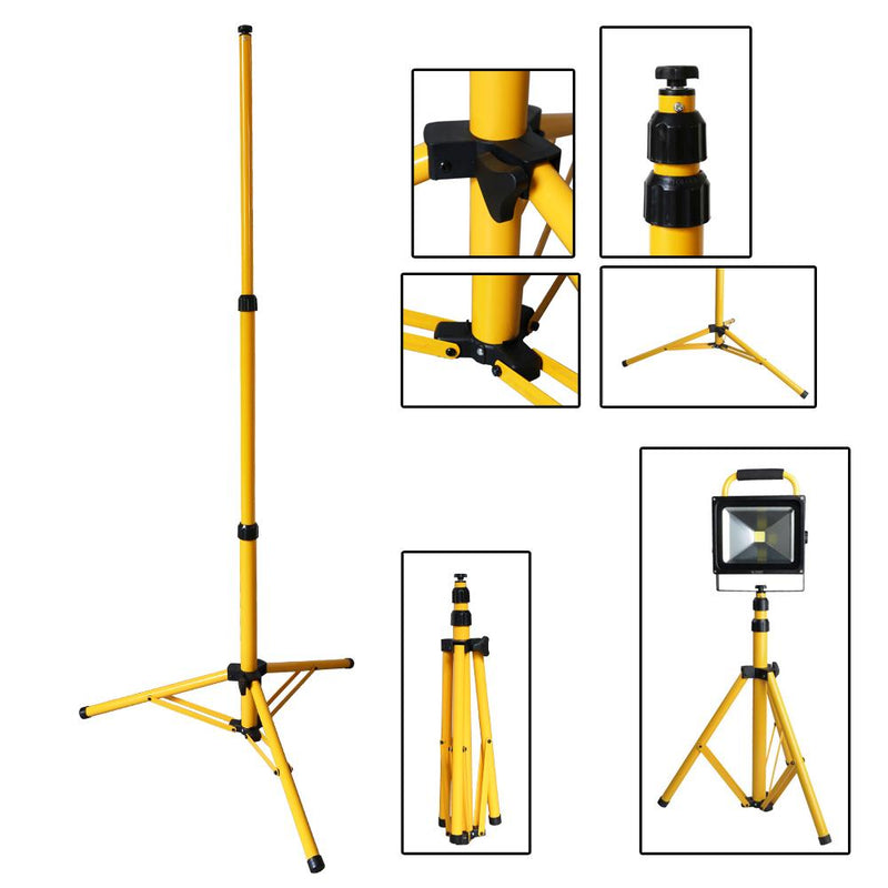 Hengda® LED Strahler 20W Kaltweiß Fluter  Floodlight Flutlicht  Außenbeleuchtung Wasserdicht IP65 Außenstrahler AC85 - 265V  Außenstrahler Außenleuchte Wandstrahler  mit Stativ