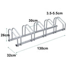 Wolketon Fahrradständer Aufstellständer Fahrrdhalter 2-6 Fach