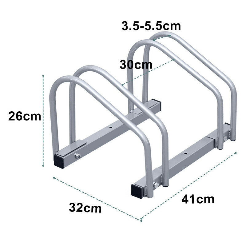 Wolketon Fahrradständer Aufstellständer Fahrrdhalter 2-6 Fach