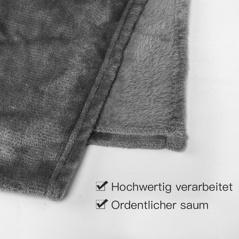 Wolketon Kuscheldecke Fleecedecke Weiche Warme