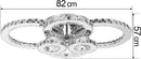 Wolketon LED Kristall Deckenleuchte metall 96w Dimmbar