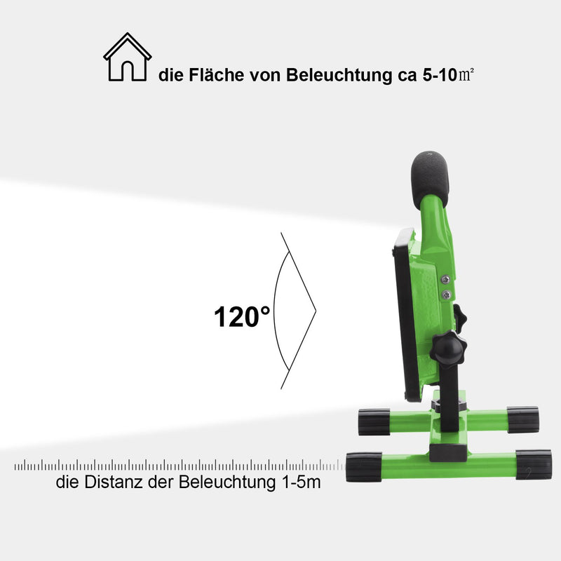 hengda-10w-led-kaltweiss-grun-akku-strahler-mit-teleskop-stativ