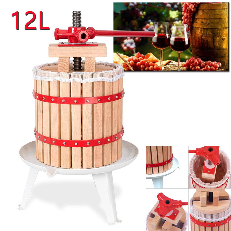 Wolketon Onlineshop Günstig Kaufen 12L Entsafter Obstpresse Beerenpresse