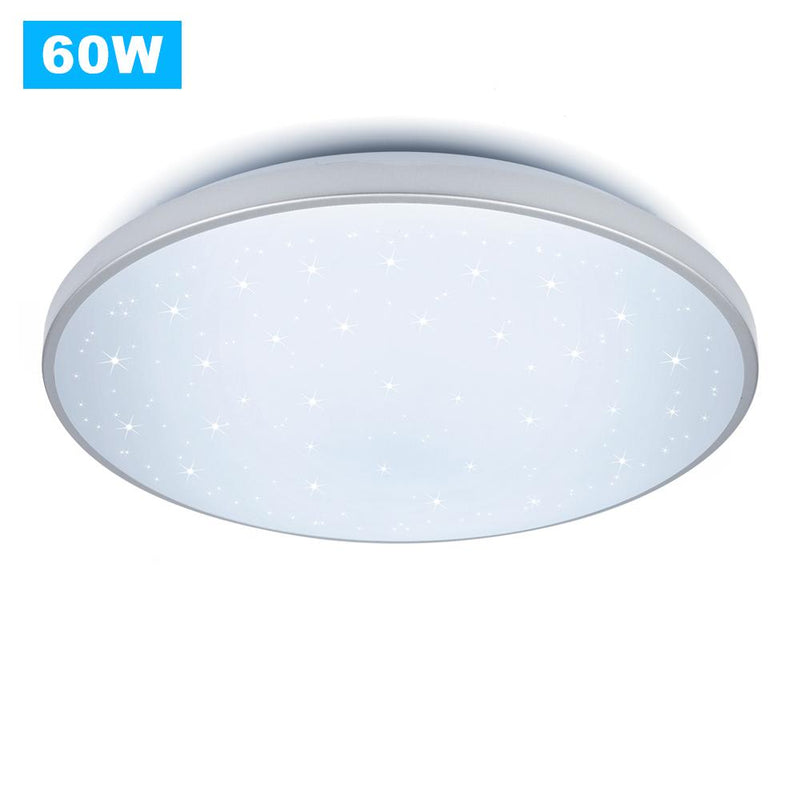 Wolketon Onlineshop Günstig Kaufen Runde 60W LED Deckenleuchte Sternenhimmel (Kaltweiß/Warmweiß/Farbwechsel/Dimmbar)