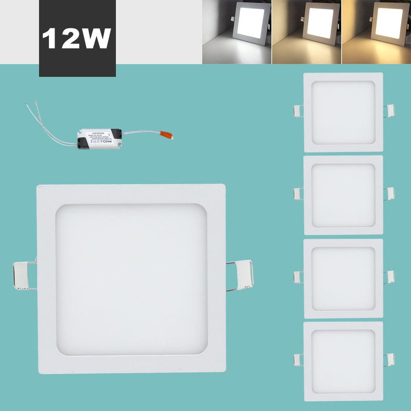 Wolketon Onlineshop Günstig Kaufen 10x Runde LED Panel Farbwechsel 3 in 1 Einbauleuchte Deckenstrahler