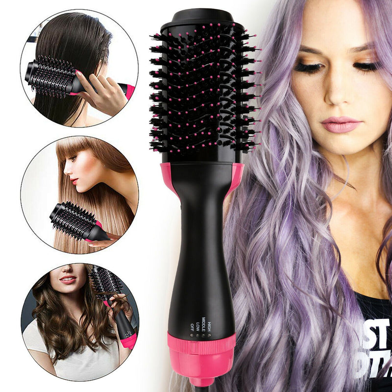 Wolketon Onlineshop Günstig Kaufen 1000W Haartrockner Lockenwickler Kamm Hair 2 in1 Stylingbürsten Heißluft Styler