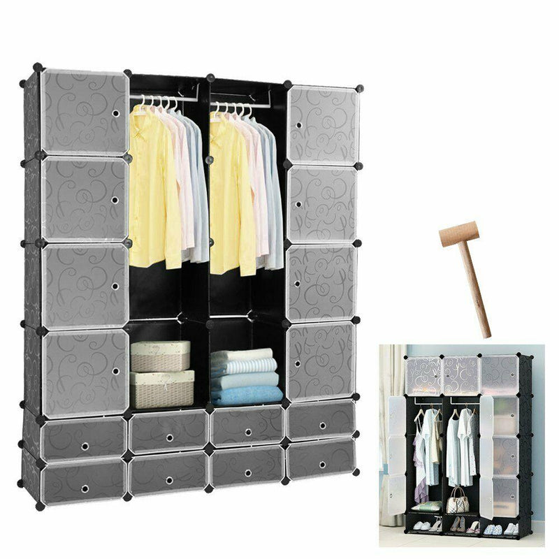 Wolketon Onlineshop Günstig Kaufen Regalsystem Kleiderschrank DIY Garderobe Garderobenschrank