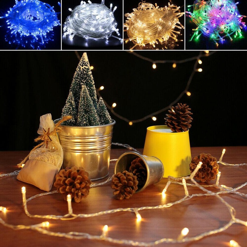 Wolketon Onlineshop Günstig Kaufen 20m Außen Lichterkette Lichternetz Xmas Weihnachtsleuchte Lampenkette 200 LEDs